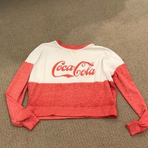 Coca cola loose shirt/sweater
